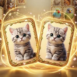 Animal Pair Card Match