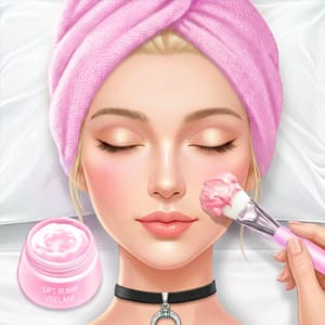Face Paint Party Girls Salon