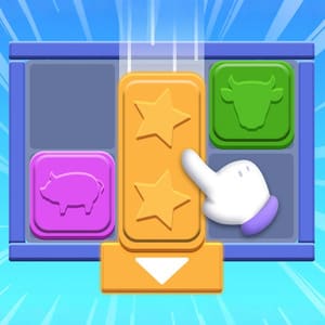 컬러 우드 애니멀 잼