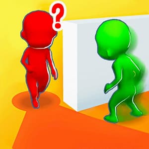 크리스마스 3D 미로 찾기 또는 잡기