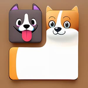 狗狗方块拼图