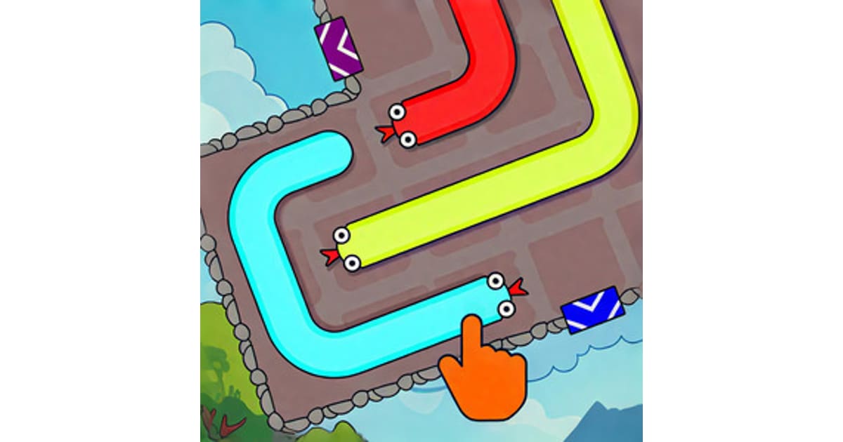 Color Match Jam Slither Snake Escape